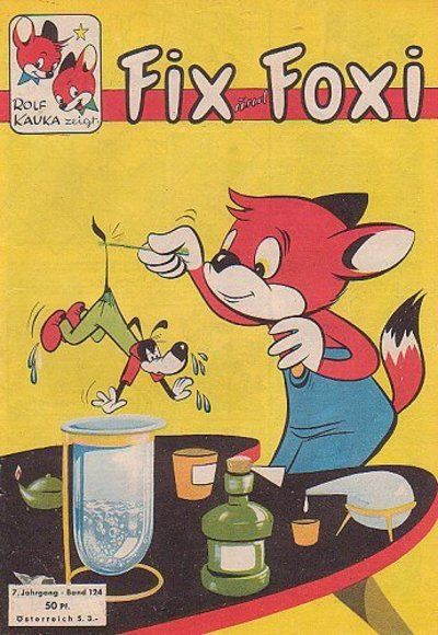 Cover for Fix und Foxi (Pabel Verlag, 1953 series) #124