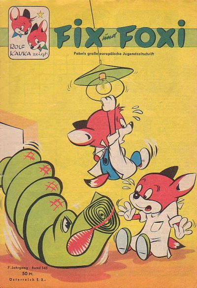 Cover for Fix und Foxi (Pabel Verlag, 1953 series) #145
