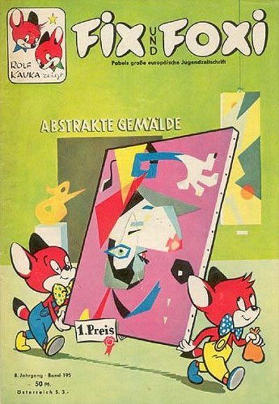 Cover for Fix und Foxi (Pabel Verlag, 1953 series) #195