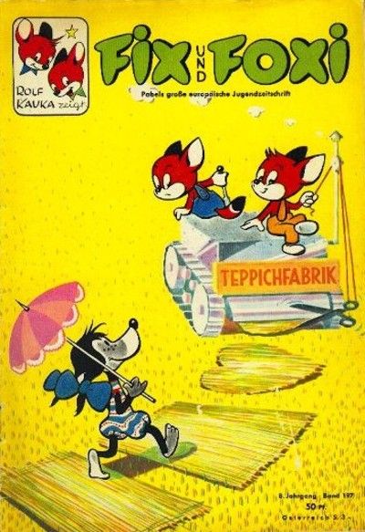 Cover for Fix und Foxi (Pabel Verlag, 1953 series) #197