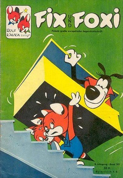 Cover for Fix und Foxi (Pabel Verlag, 1953 series) #201