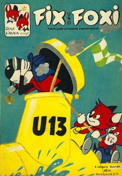 Cover for Fix und Foxi (Pabel Verlag, 1953 series) #203