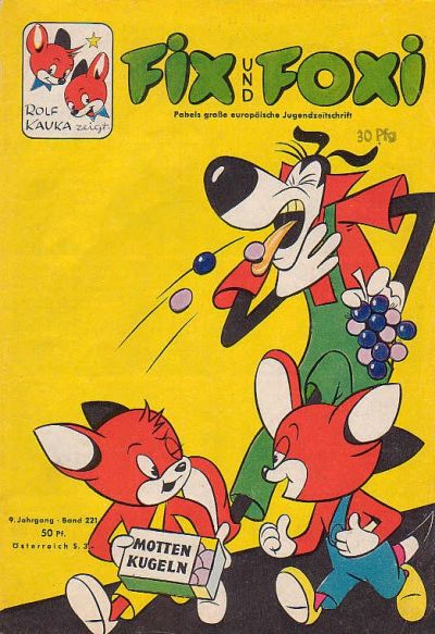 Cover for Fix und Foxi (Pabel Verlag, 1953 series) #221
