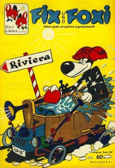Cover for Fix und Foxi (Pabel Verlag, 1953 series) #247