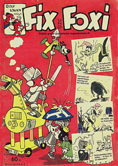 Cover for Fix und Foxi (Pabel Verlag, 1953 series) #251