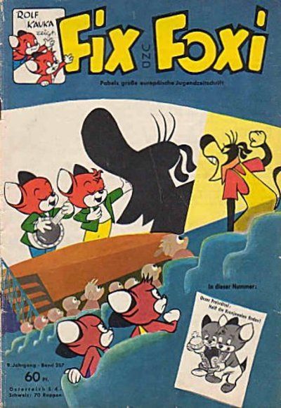 Cover for Fix und Foxi (Pabel Verlag, 1953 series) #257