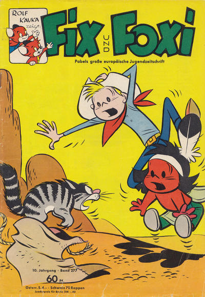 Cover for Fix und Foxi (Pabel Verlag, 1953 series) #277
