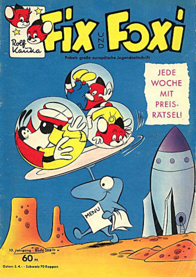 Cover for Fix und Foxi (Pabel Verlag, 1953 series) #288