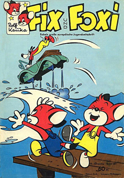 Cover for Fix und Foxi (Pabel Verlag, 1953 series) #289