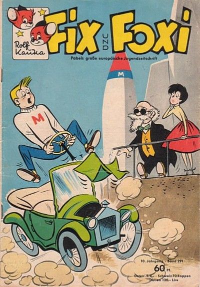 Cover for Fix und Foxi (Pabel Verlag, 1953 series) #291