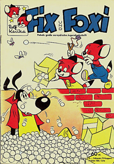 Cover for Fix und Foxi (Pabel Verlag, 1953 series) #295