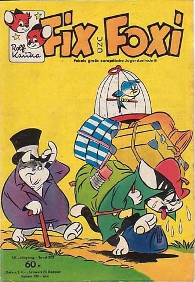Cover for Fix und Foxi (Pabel Verlag, 1953 series) #302