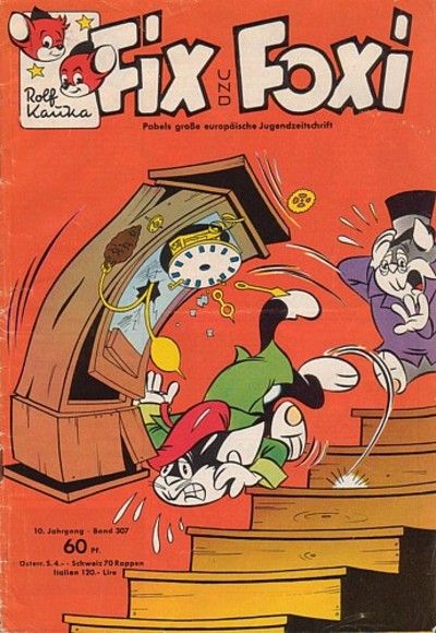 Cover for Fix und Foxi (Pabel Verlag, 1953 series) #307