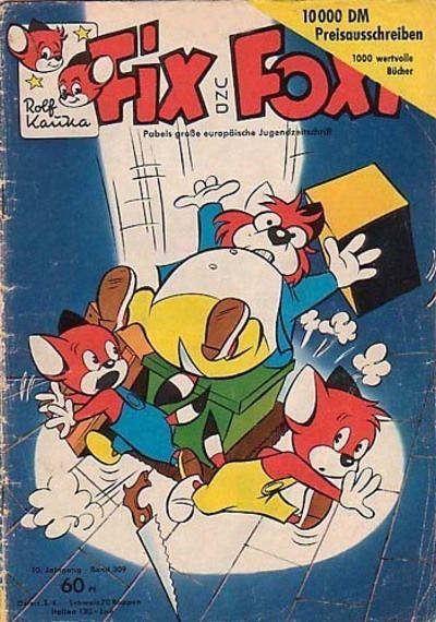 Cover for Fix und Foxi (Pabel Verlag, 1953 series) #309