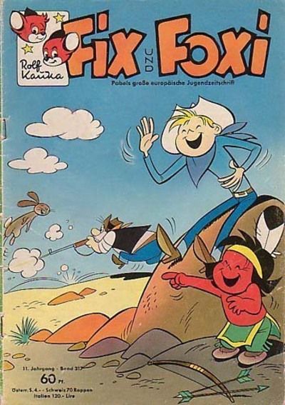 Cover for Fix und Foxi (Pabel Verlag, 1953 series) #317
