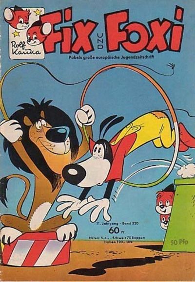 Cover for Fix und Foxi (Pabel Verlag, 1953 series) #320