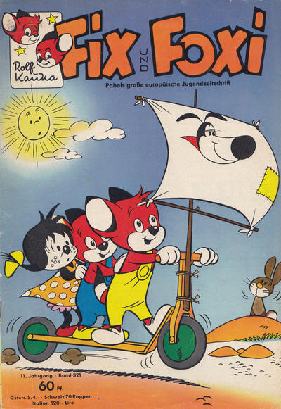 Cover for Fix und Foxi (Pabel Verlag, 1953 series) #321