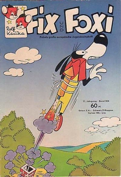 Cover for Fix und Foxi (Pabel Verlag, 1953 series) #324