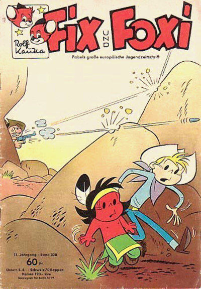 Cover for Fix und Foxi (Pabel Verlag, 1953 series) #328
