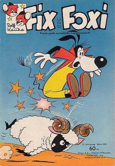 Cover for Fix und Foxi (Pabel Verlag, 1953 series) #335