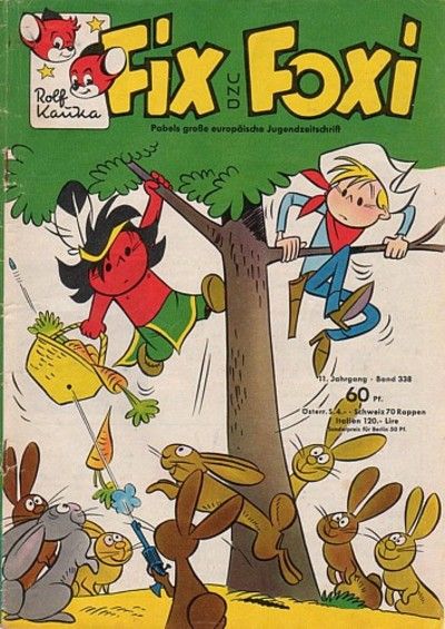 Cover for Fix und Foxi (Pabel Verlag, 1953 series) #338