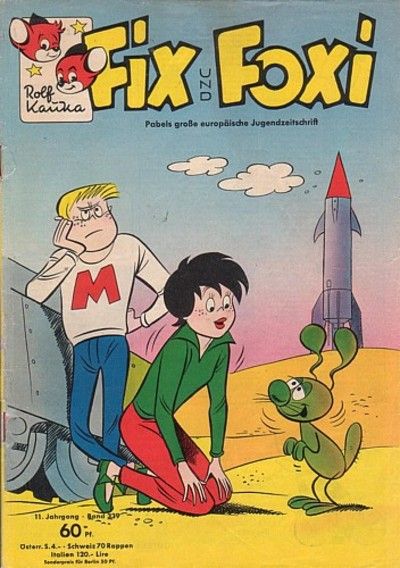 Cover for Fix und Foxi (Pabel Verlag, 1953 series) #339