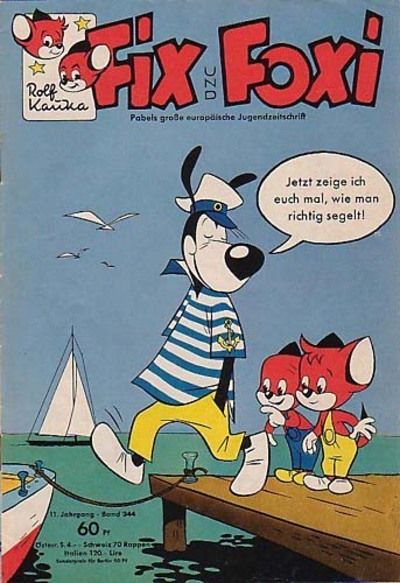 Cover for Fix und Foxi (Pabel Verlag, 1953 series) #344