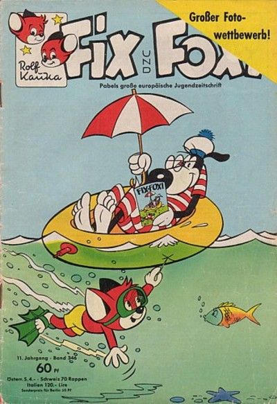Cover for Fix und Foxi (Pabel Verlag, 1953 series) #346