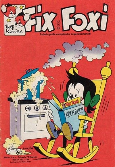 Cover for Fix und Foxi (Pabel Verlag, 1953 series) #354