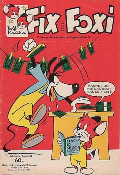 Cover for Fix und Foxi (Pabel Verlag, 1953 series) #358