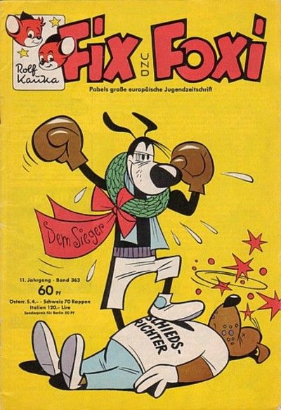 Cover for Fix und Foxi (Pabel Verlag, 1953 series) #363
