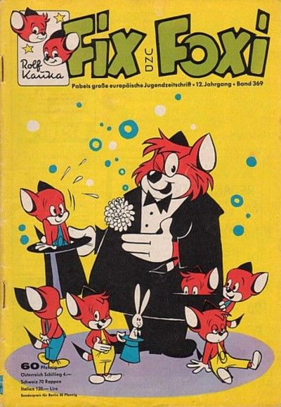 Cover for Fix und Foxi (Pabel Verlag, 1953 series) #369