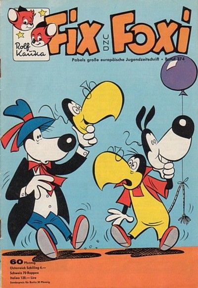 Cover for Fix und Foxi (Pabel Verlag, 1953 series) #374