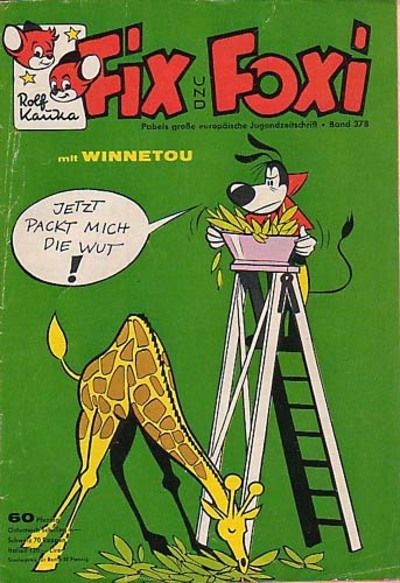 Cover for Fix und Foxi (Pabel Verlag, 1953 series) #378
