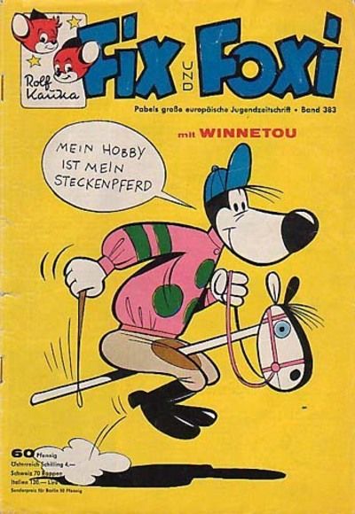 Cover for Fix und Foxi (Pabel Verlag, 1953 series) #383