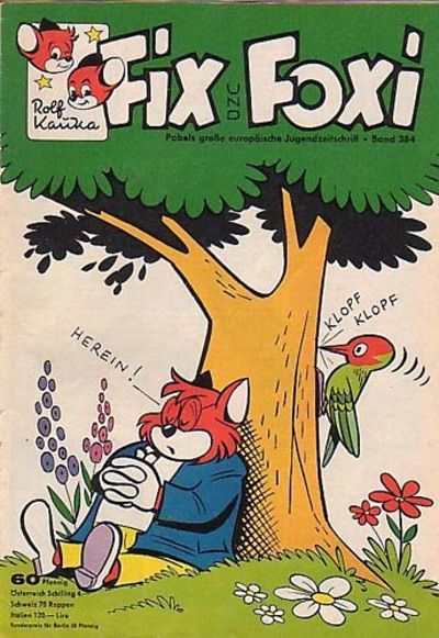 Cover for Fix und Foxi (Pabel Verlag, 1953 series) #384