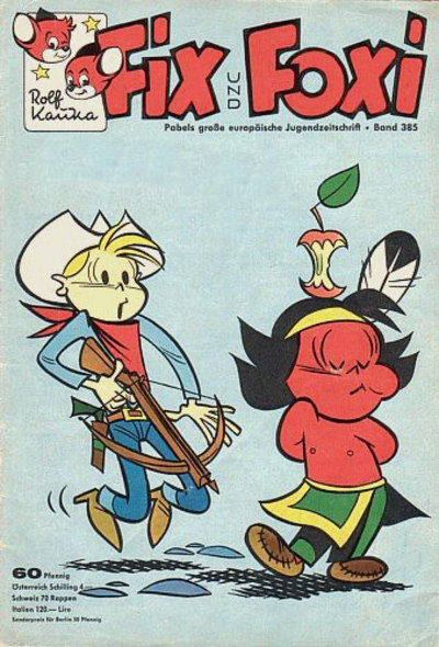 Cover for Fix und Foxi (Pabel Verlag, 1953 series) #385