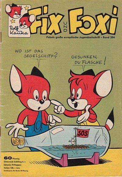 Cover for Fix und Foxi (Pabel Verlag, 1953 series) #394