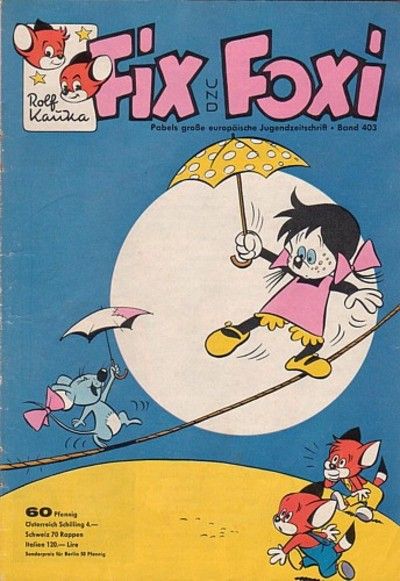 Cover for Fix und Foxi (Pabel Verlag, 1953 series) #403