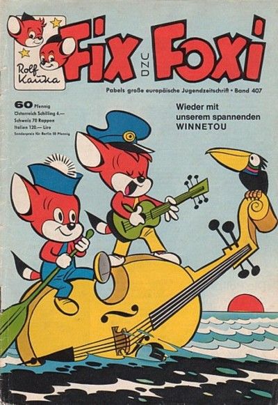 Cover for Fix und Foxi (Pabel Verlag, 1953 series) #407