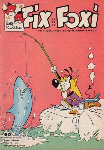 Cover for Fix und Foxi (Pabel Verlag, 1953 series) #408