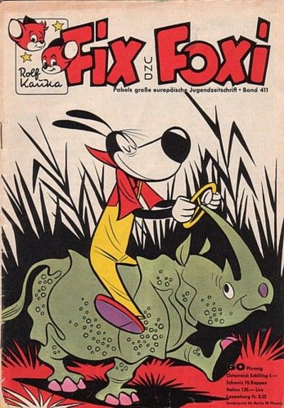 Cover for Fix und Foxi (Pabel Verlag, 1953 series) #411