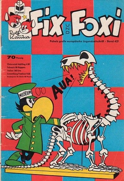 Cover for Fix und Foxi (Pabel Verlag, 1953 series) #421
