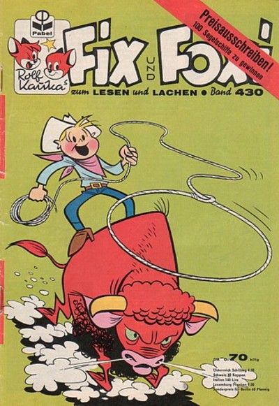 Cover for Fix und Foxi (Pabel Verlag, 1953 series) #430