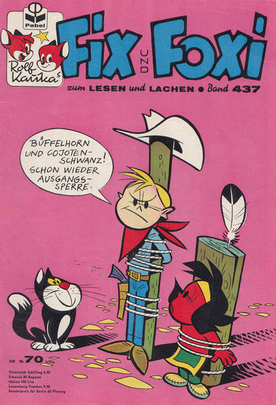 Cover for Fix und Foxi (Pabel Verlag, 1953 series) #437