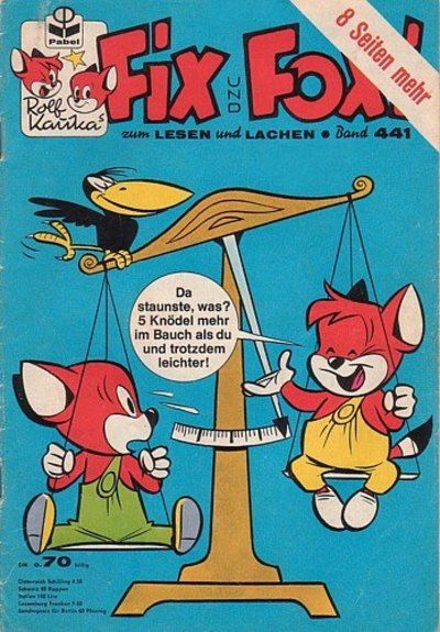 Cover for Fix und Foxi (Pabel Verlag, 1953 series) #441