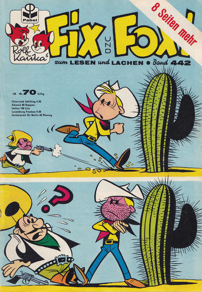 Cover for Fix und Foxi (Pabel Verlag, 1953 series) #442