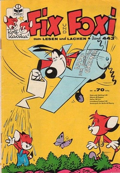 Cover for Fix und Foxi (Pabel Verlag, 1953 series) #443