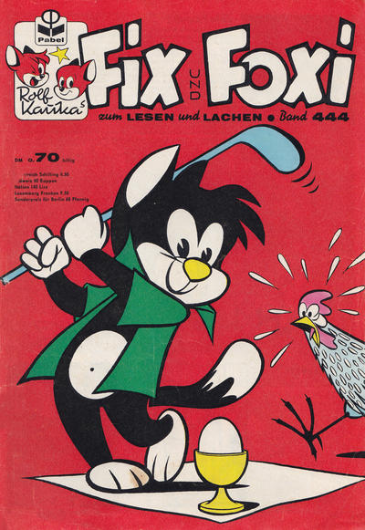 Cover for Fix und Foxi (Pabel Verlag, 1953 series) #444
