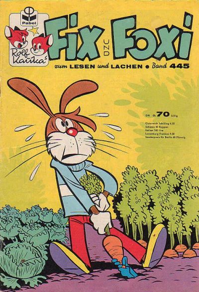 Cover for Fix und Foxi (Pabel Verlag, 1953 series) #445